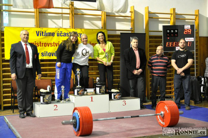 Mistrovstv� �esk� republiky v silov�m trojboji 2012
