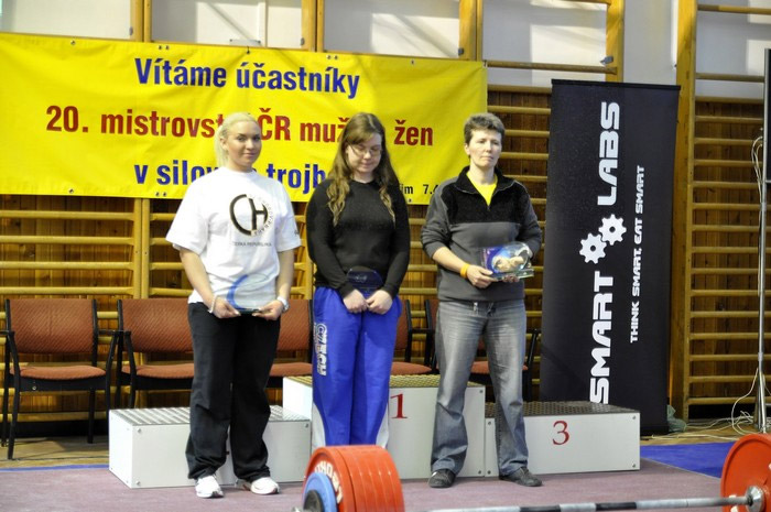 Zleva Jana Hrabalov�,  Martina Kout��kov�, Jitka Ma�kov�