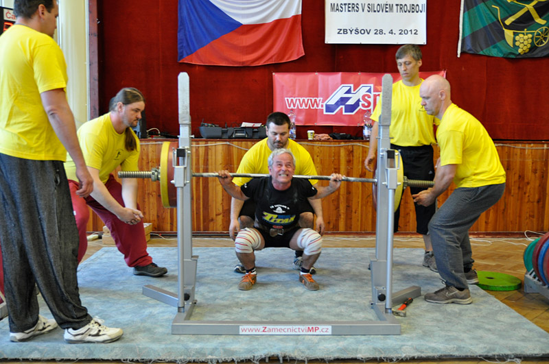 Mistrovstv� �R v silov�m trojboji masters 2012