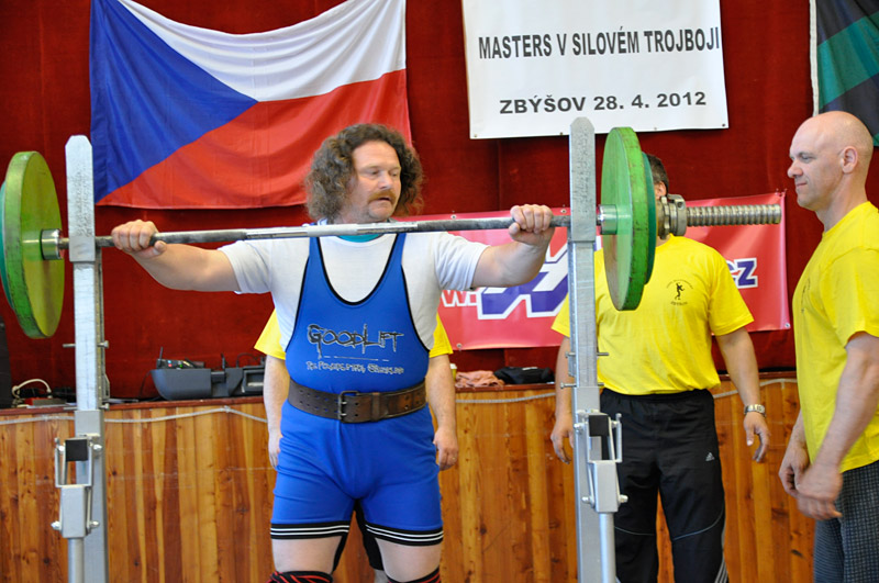 Mistrovstv� �R v silov�m trojboji masters 2012