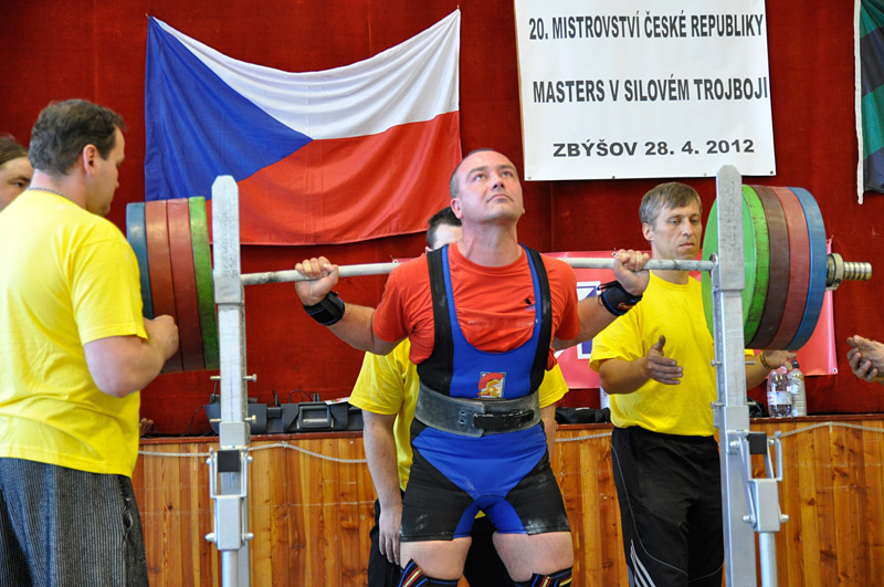 Mistrovstv� �R v silov�m trojboji masters 2012