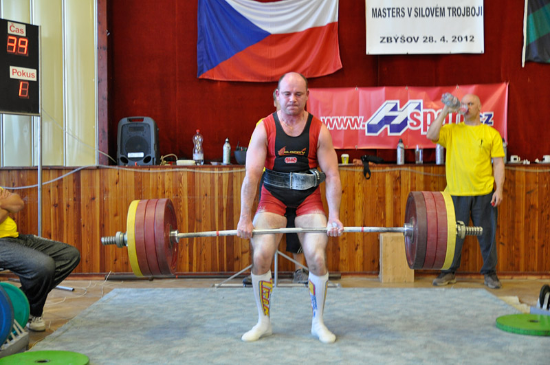 Mistrovstv� �R v silov�m trojboji masters 2012