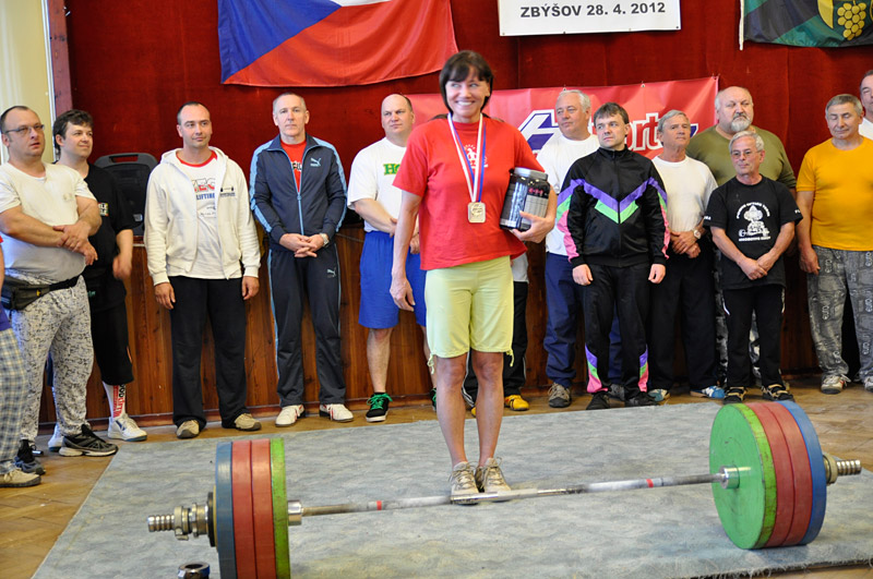 Mistrovstv� �R v silov�m trojboji masters 2012