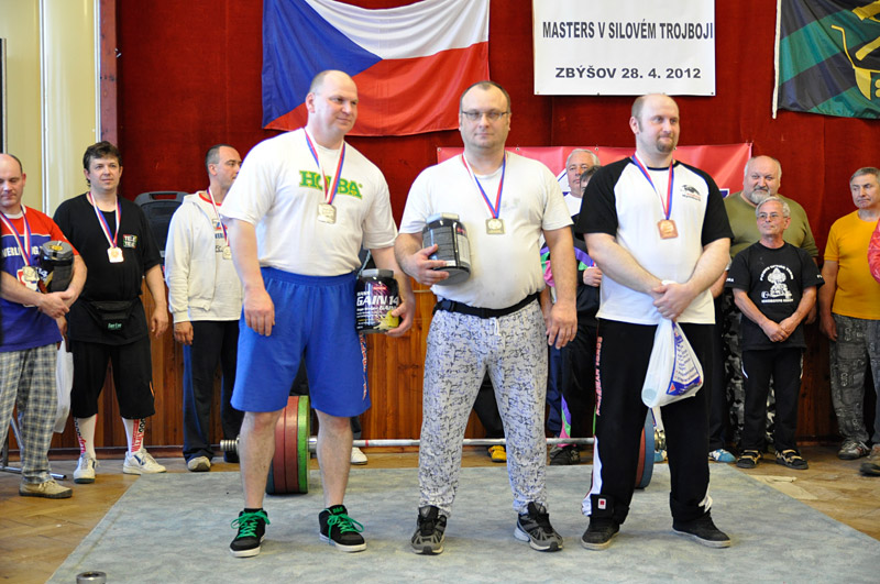 Mistrovstv� �R v silov�m trojboji masters 2012