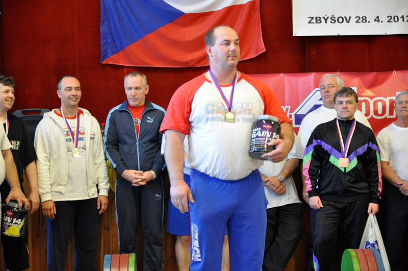 Mistrovstv� �R v silov�m trojboji masters 2012