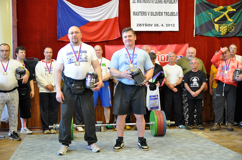 Mistrovstv� �R v silov�m trojboji masters 2012