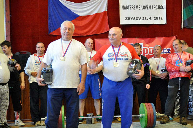 Mistrovstv� �R v silov�m trojboji masters 2012