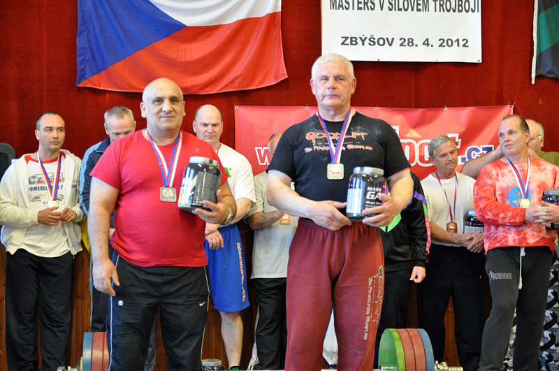 Mistrovstv� �R v silov�m trojboji masters 2012