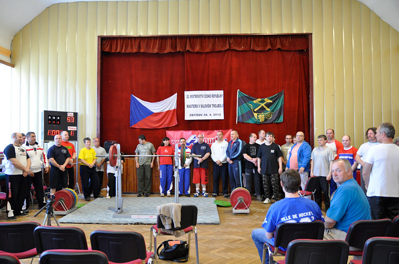 Mistrovstv� �R v silov�m trojboji masters 2012