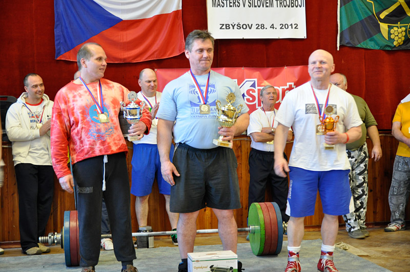 Mistrovstv� �R v silov�m trojboji masters 2012