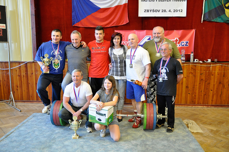 Mistrovstv� �R v silov�m trojboji masters 2012