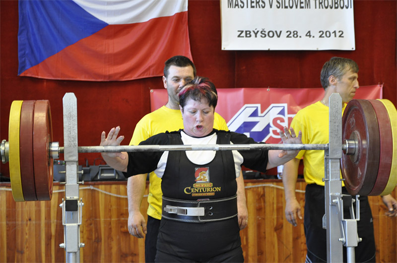 Hana na Mistrovstv� �R v silov�m trojboji masters 2012