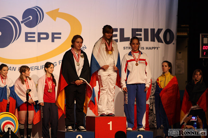 Mistrovstv� Evropy v silov�m trojboji junior� a dorostu 2012