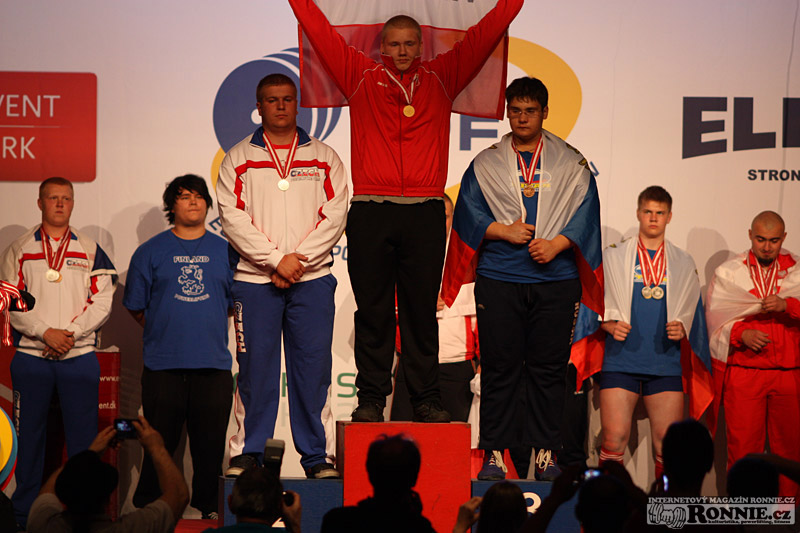 Mistrovstv� Evropy v silov�m trojboji junior� a dorostu 2012