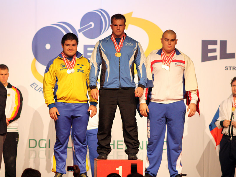 Mistrovstv� Evropy v silov�m trojboji junior� a dorostu 2012
