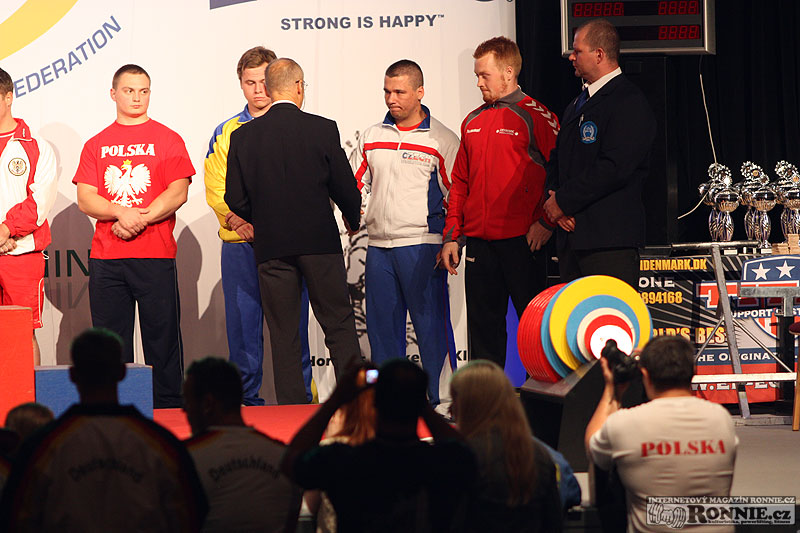 Mistrovstv� Evropy v silov�m trojboji junior� a dorostu 2012