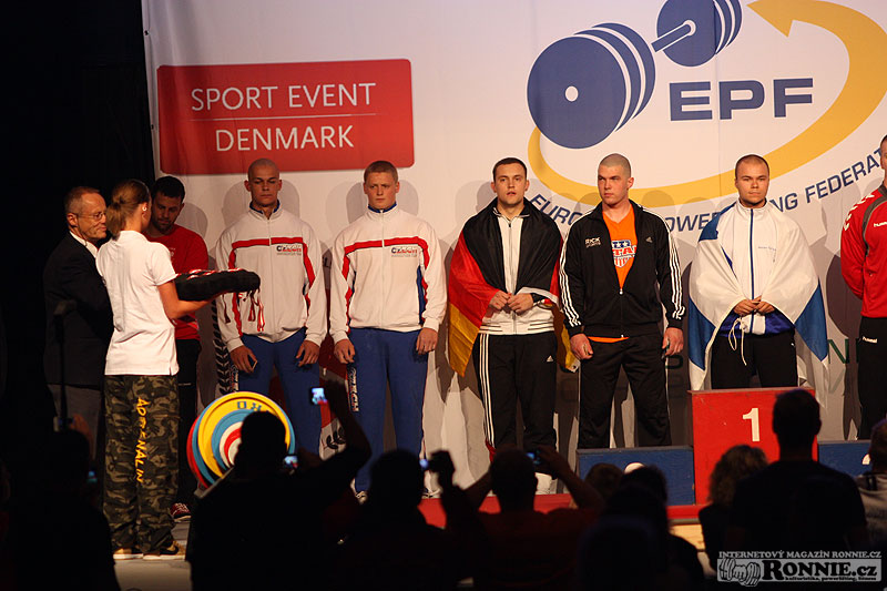 Mistrovstv� Evropy v silov�m trojboji junior� a dorostu 2012