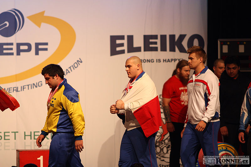 Mistrovstv� Evropy v silov�m trojboji junior� a dorostu 2012