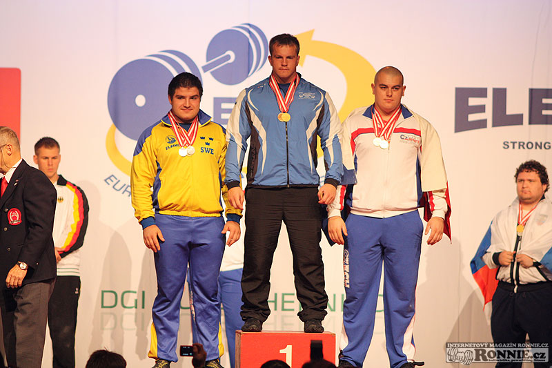 Mistrovstv� Evropy v silov�m trojboji junior� a dorostu 2012