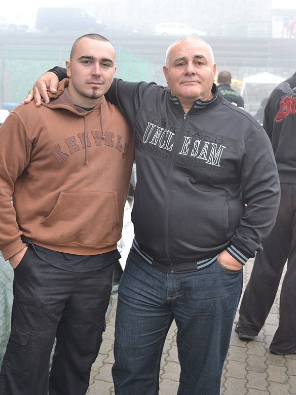 Evropsk� poh�r strongman� (�trbsk� pleso) 2012 -  Pavol Guga a Dr. Georgis Patenidis