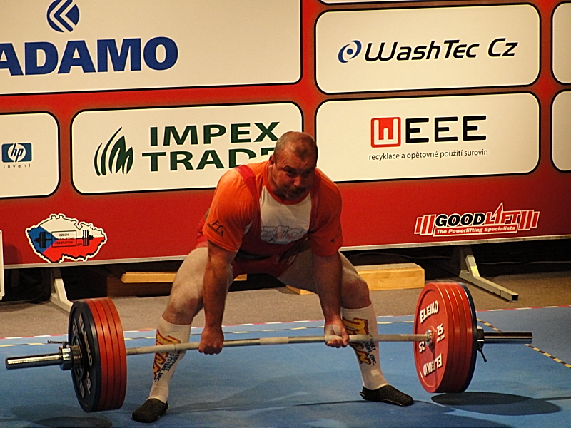 Mistrovstv� Evropy v silov�m trojboji masters 2012