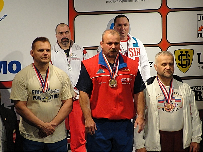 Mistrovstv� Evropy v silov�m trojboji masters 2012
