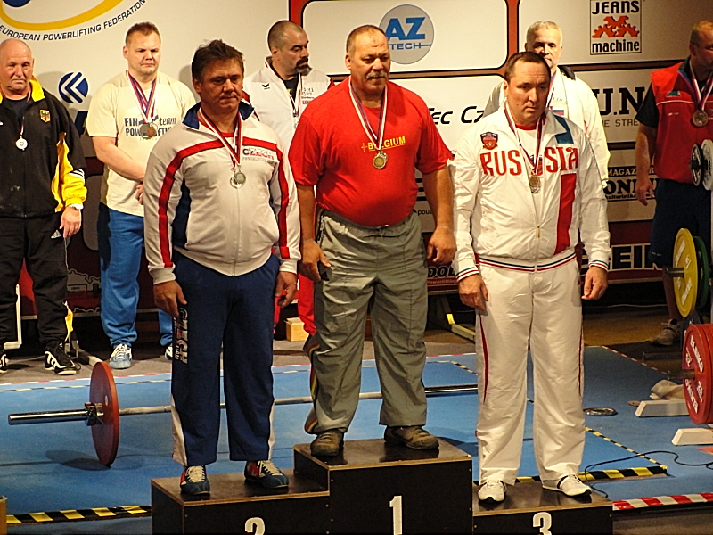 Mistrovstv� Evropy v silov�m trojboji masters 2012