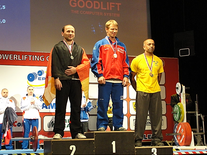 Mistrovstv� Evropy v silov�m trojboji masters 2012