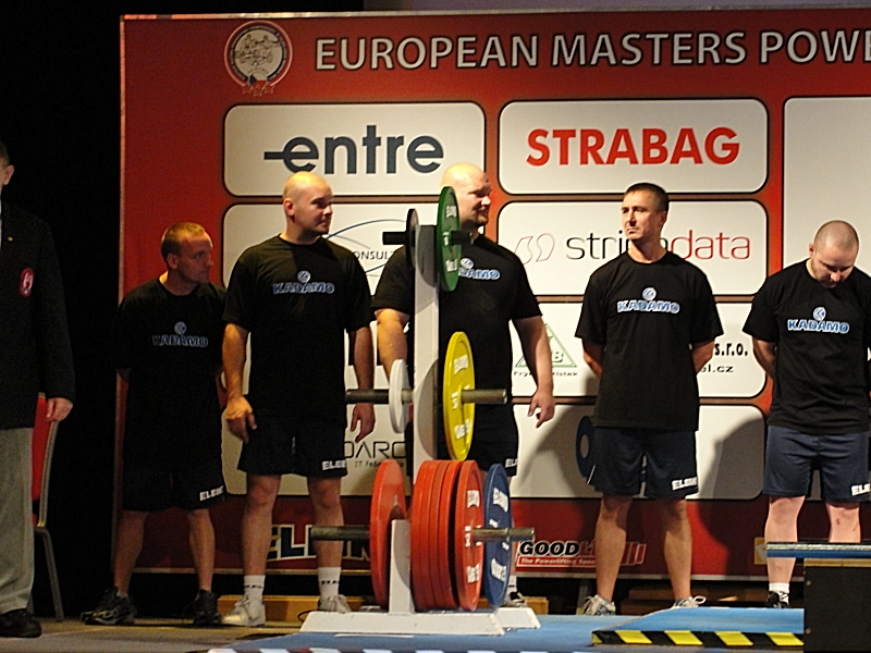 Mistrovstv� Evropy v silov�m trojboji masters 2012