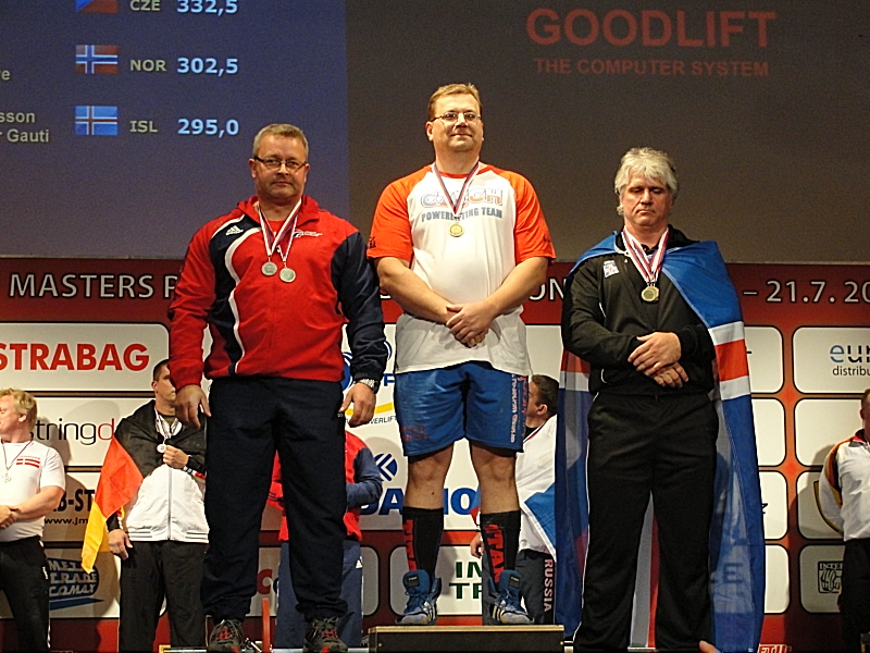 Mistrovstv� Evropy v silov�m trojboji masters 2012