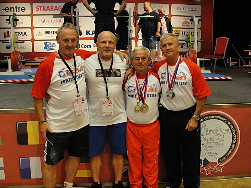 Mistrovstv� Evropy v silov�m trojboji masters 2012