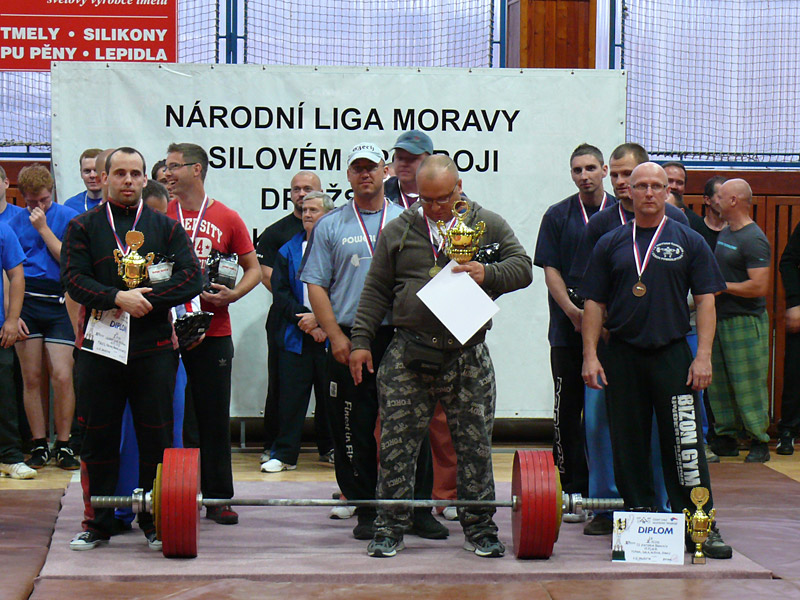 N�rodn� liga v silov�m trojboji dru�stev (Morava) 2012