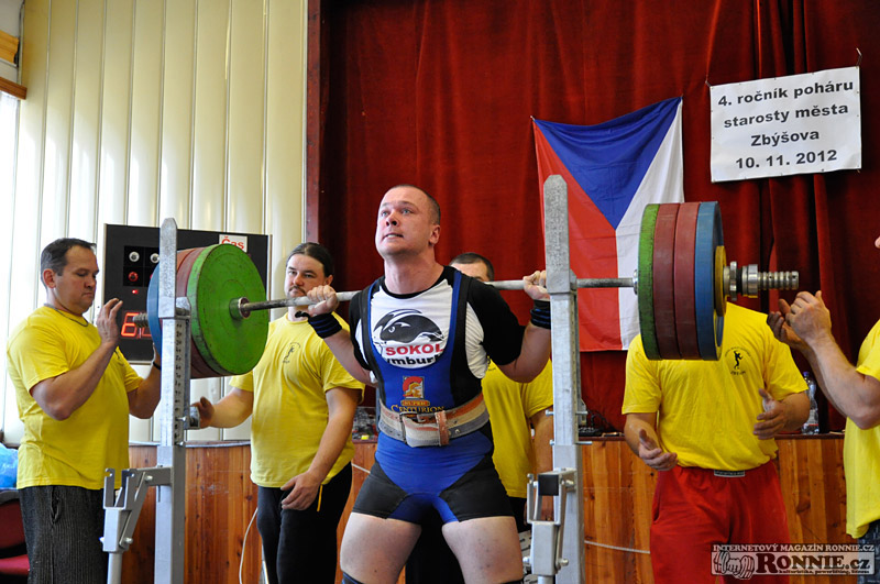 Poh�r starosty m�sta Zb��ova v silov�m trojboji dorostenc� a junior� 2012