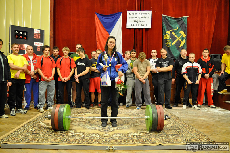 Poh�r starosty m�sta Zb��ova v silov�m trojboji dorostenc� a junior� 2012