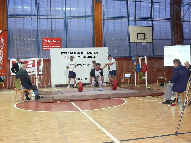 Extraliga v silov�m trojboji dru�stev 2012 (2. kolo)