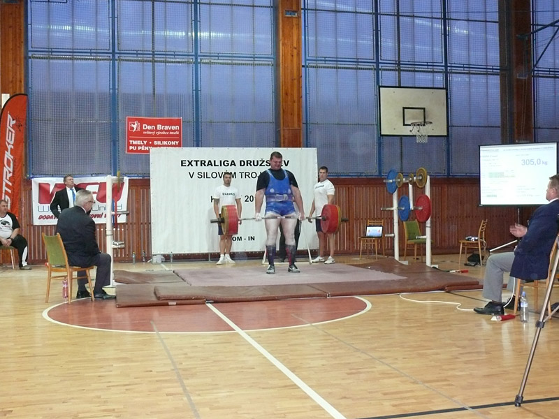 Extraliga v silov�m trojboji dru�stev 2012 (2. kolo)
