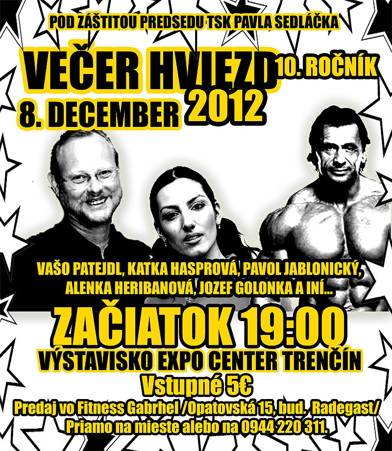 Sport Festival Slovakia 2012 - pozv�nka