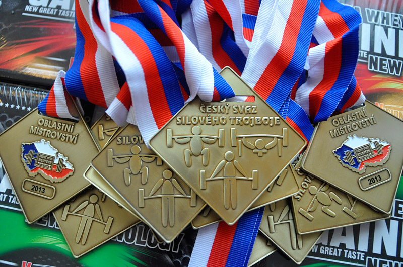 Mistrovstv� ji�n� Moravy v silov�m trojboji 2013