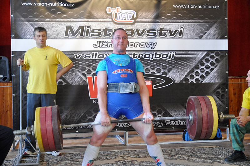 Mistrovstv� ji�n� Moravy v silov�m trojboji 2013