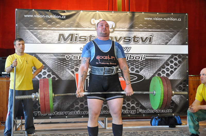 Mistrovstv� ji�n� Moravy v silov�m trojboji 2013