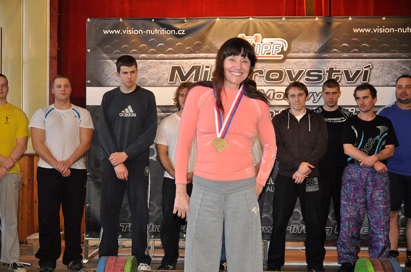 Mistrovstv� ji�n� Moravy v silov�m trojboji 2013