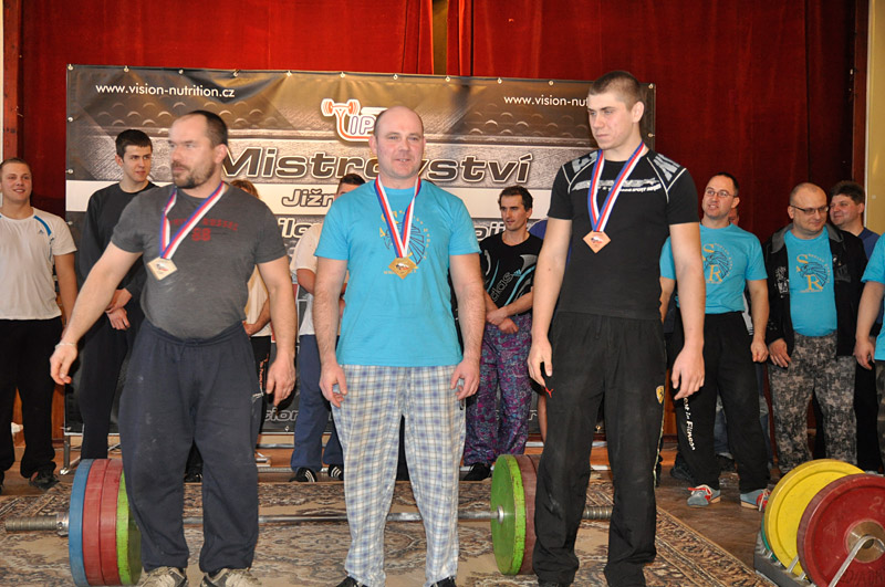 Mistrovstv� ji�n� Moravy v silov�m trojboji 2013