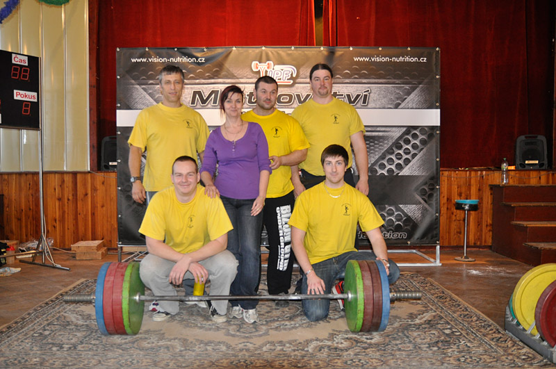 Mistrovstv� ji�n� Moravy v silov�m trojboji 2013