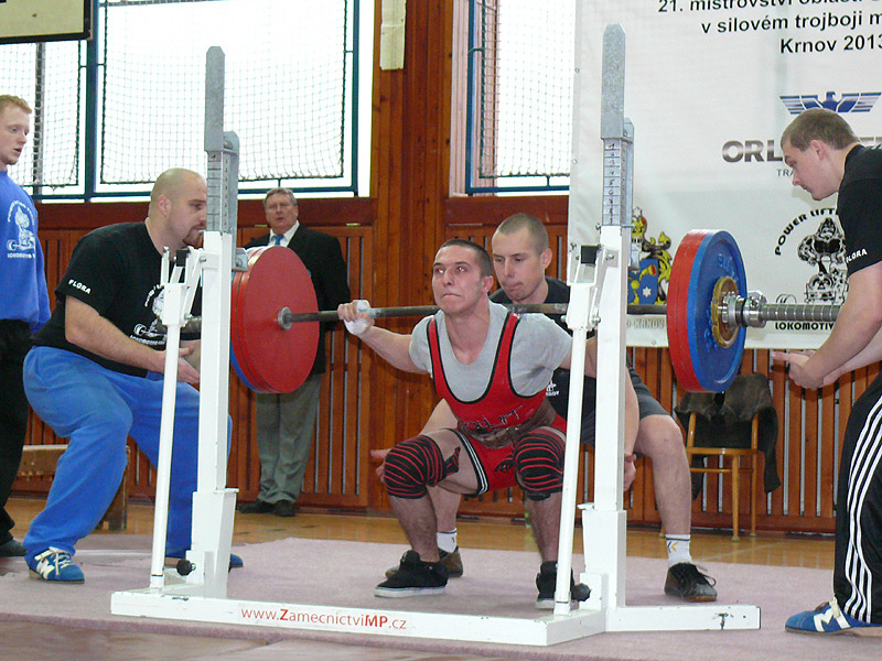 Mistrovstv� severn� Moravy v silov�m trojboji 2013