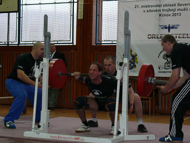 Mistrovstv� severn� Moravy v silov�m trojboji 2013