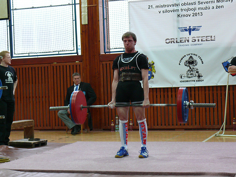 Mistrovstv� severn� Moravy v silov�m trojboji 2013