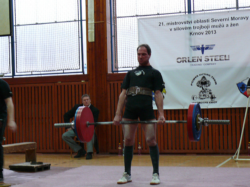Mistrovstv� severn� Moravy v silov�m trojboji 2013