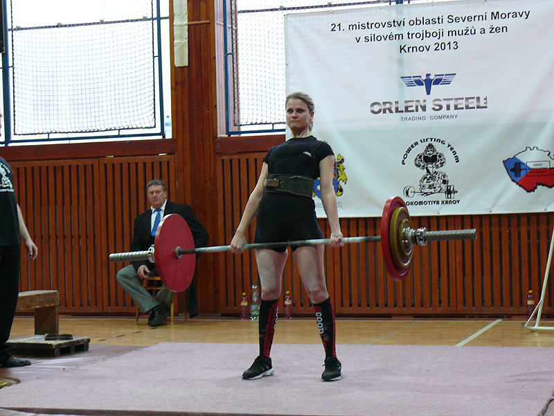 Mistrovstv� severn� Moravy v silov�m trojboji 2013