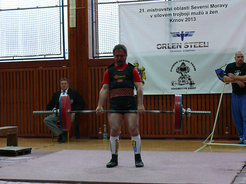 Mistrovstv� severn� Moravy v silov�m trojboji 2013