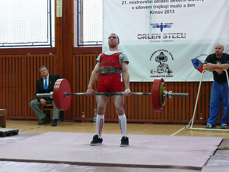 Mistrovstv� severn� Moravy v silov�m trojboji 2013